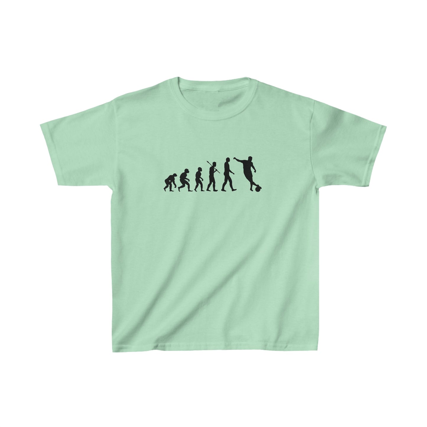 Kixt Kids T-Shirt - "Football Evolution" - Heavy Cotton™ Tee