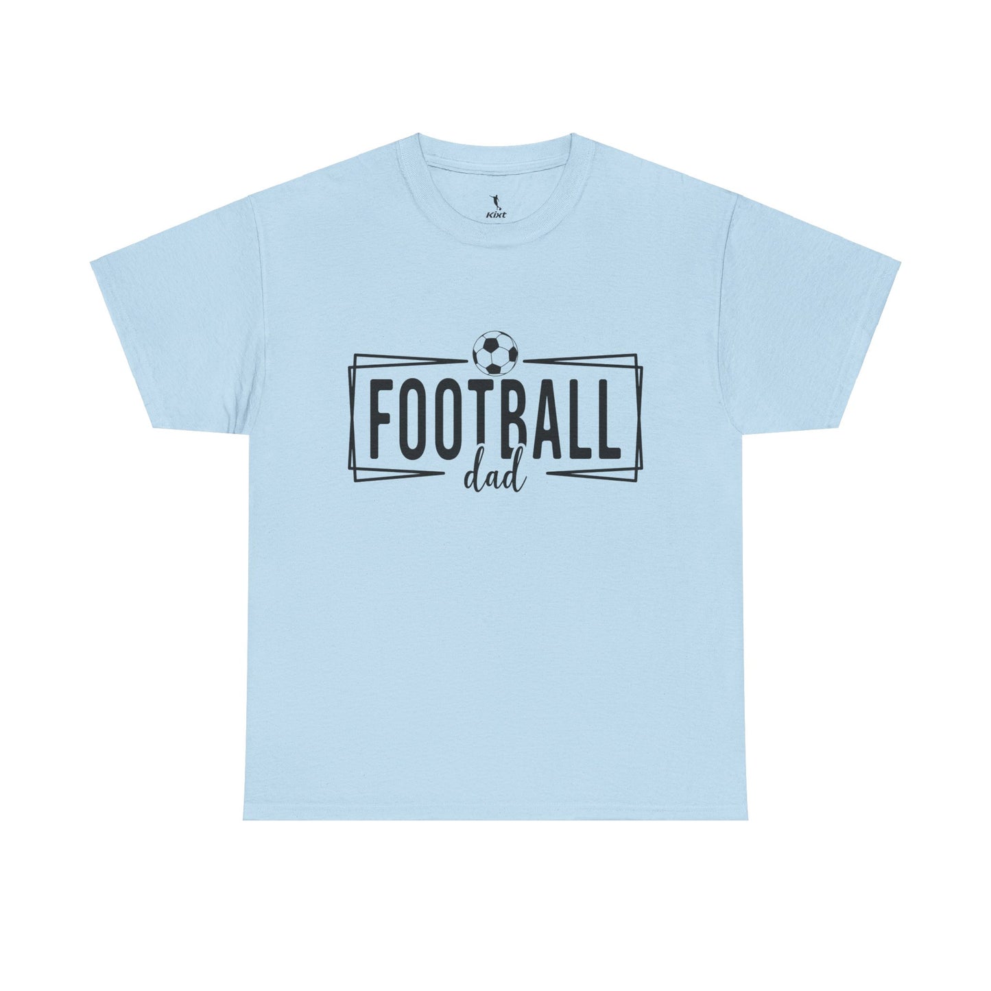 Kixt Heavy Cotton™ Tee - "Football Dad" T-Shirt