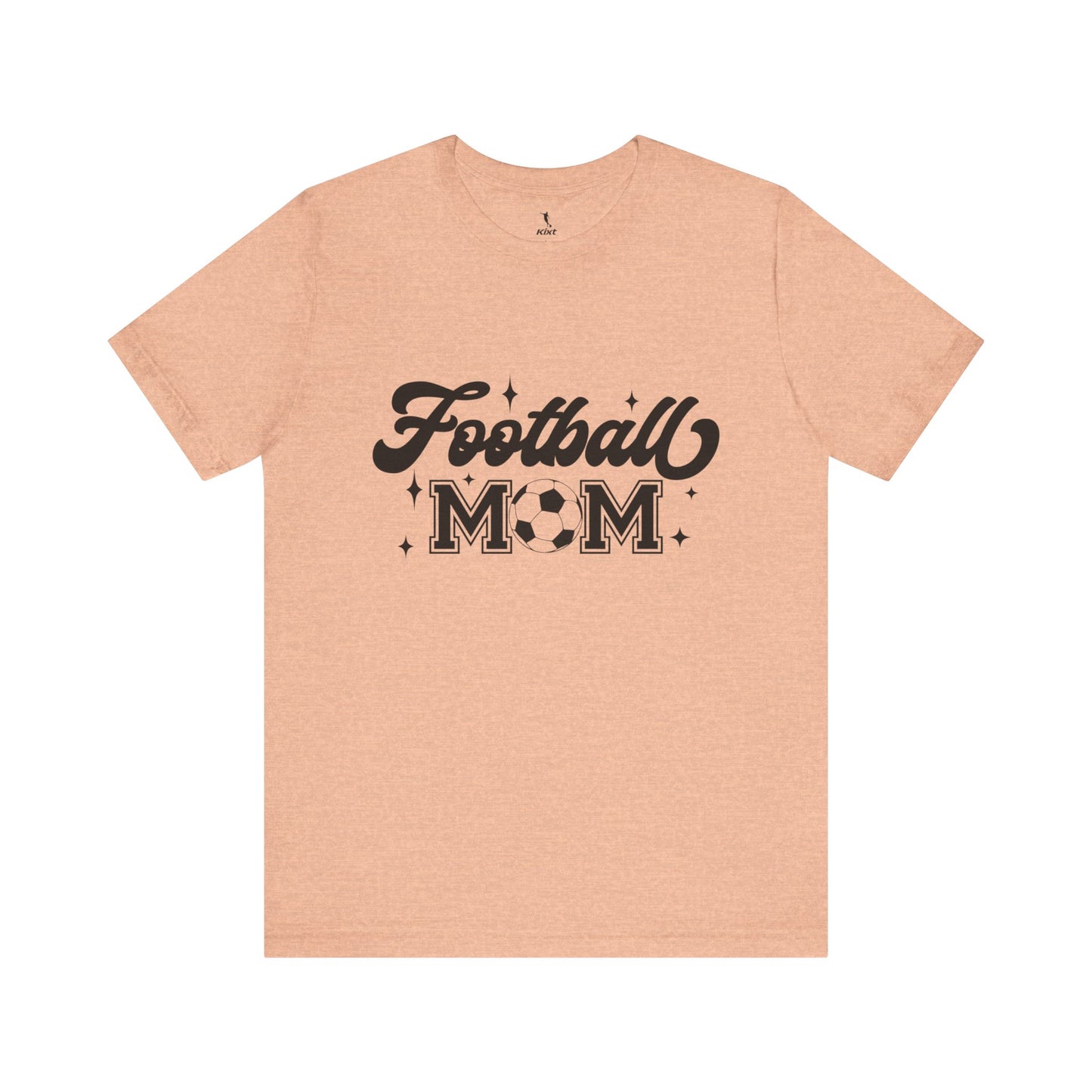 Kixt Short Sleeve Tee  - "Football Mum" Double Print