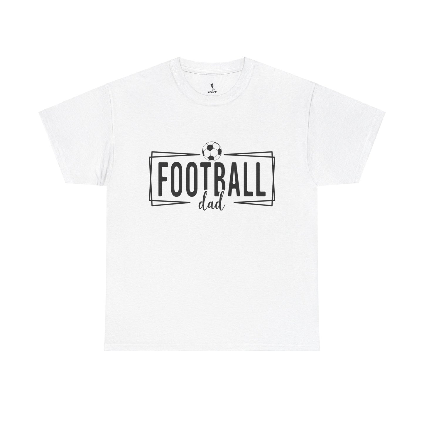 Kixt Heavy Cotton™ Tee - "Football Dad" T-Shirt