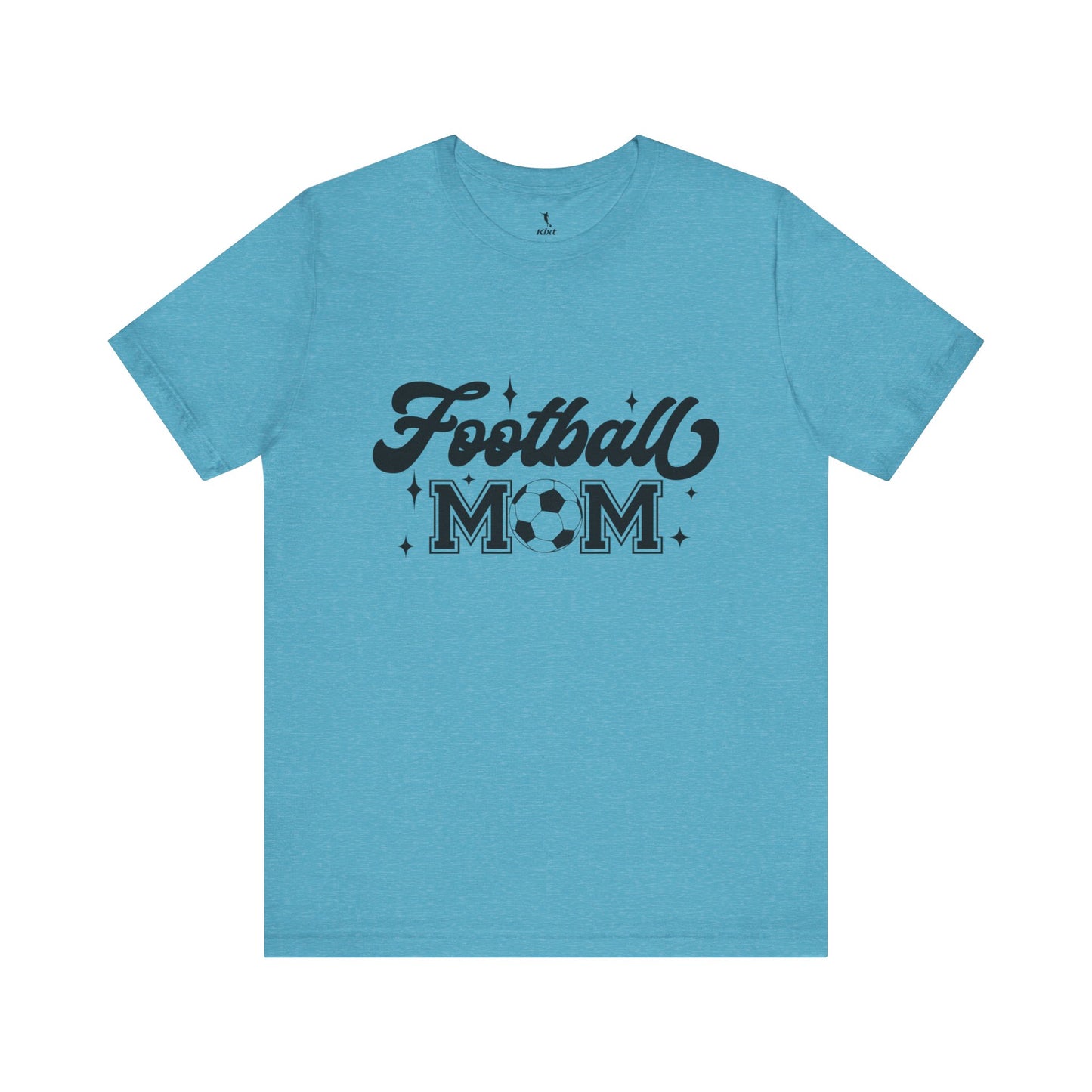 Kixt Short Sleeve Tee  - "Football Mum" Double Print