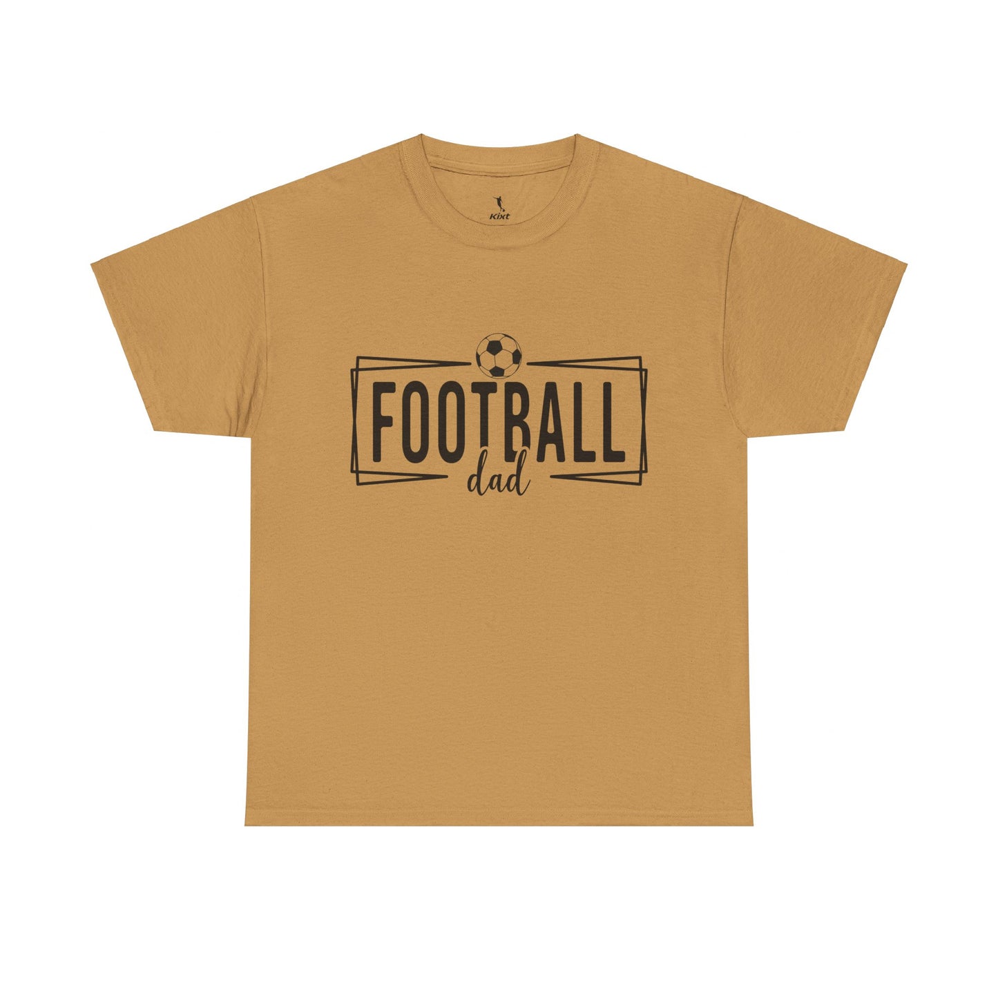 Kixt Heavy Cotton™ Tee - "Football Dad" T-Shirt