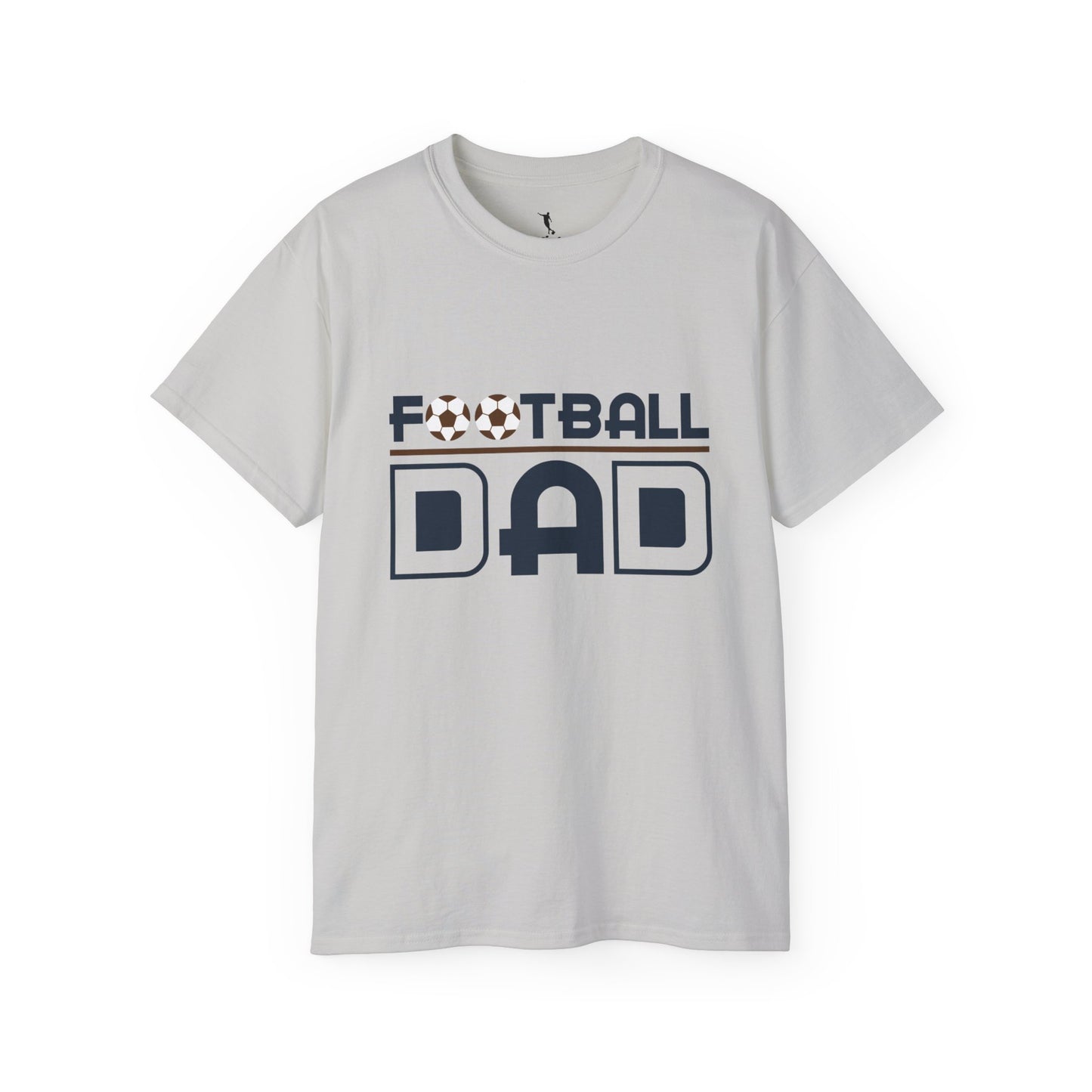 Kixt Ultra Cotton Tee - "Football Dad Typography"