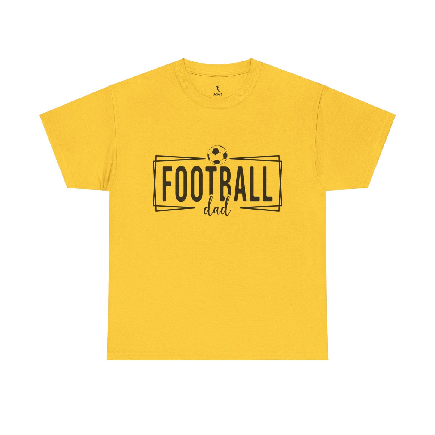 Kixt Heavy Cotton™ Tee - "Football Dad" T-Shirt