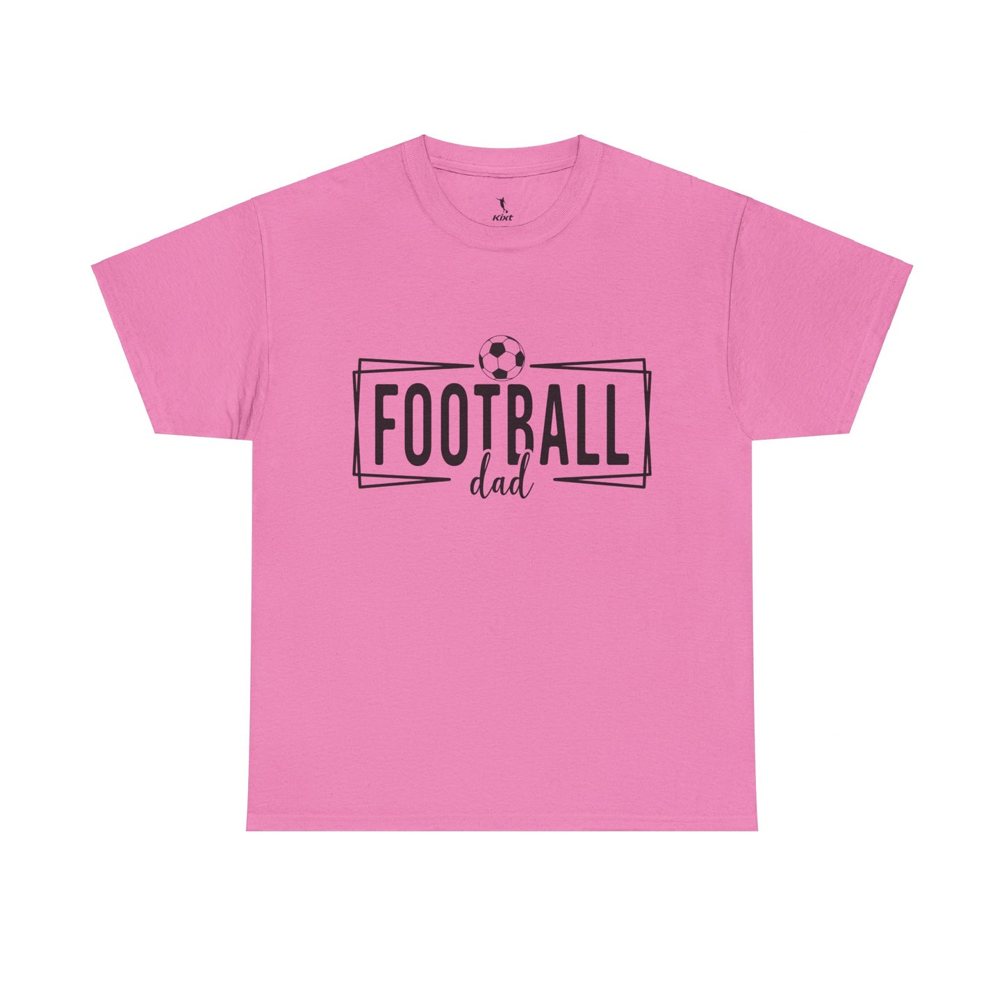 Kixt Heavy Cotton™ Tee - "Football Dad" T-Shirt