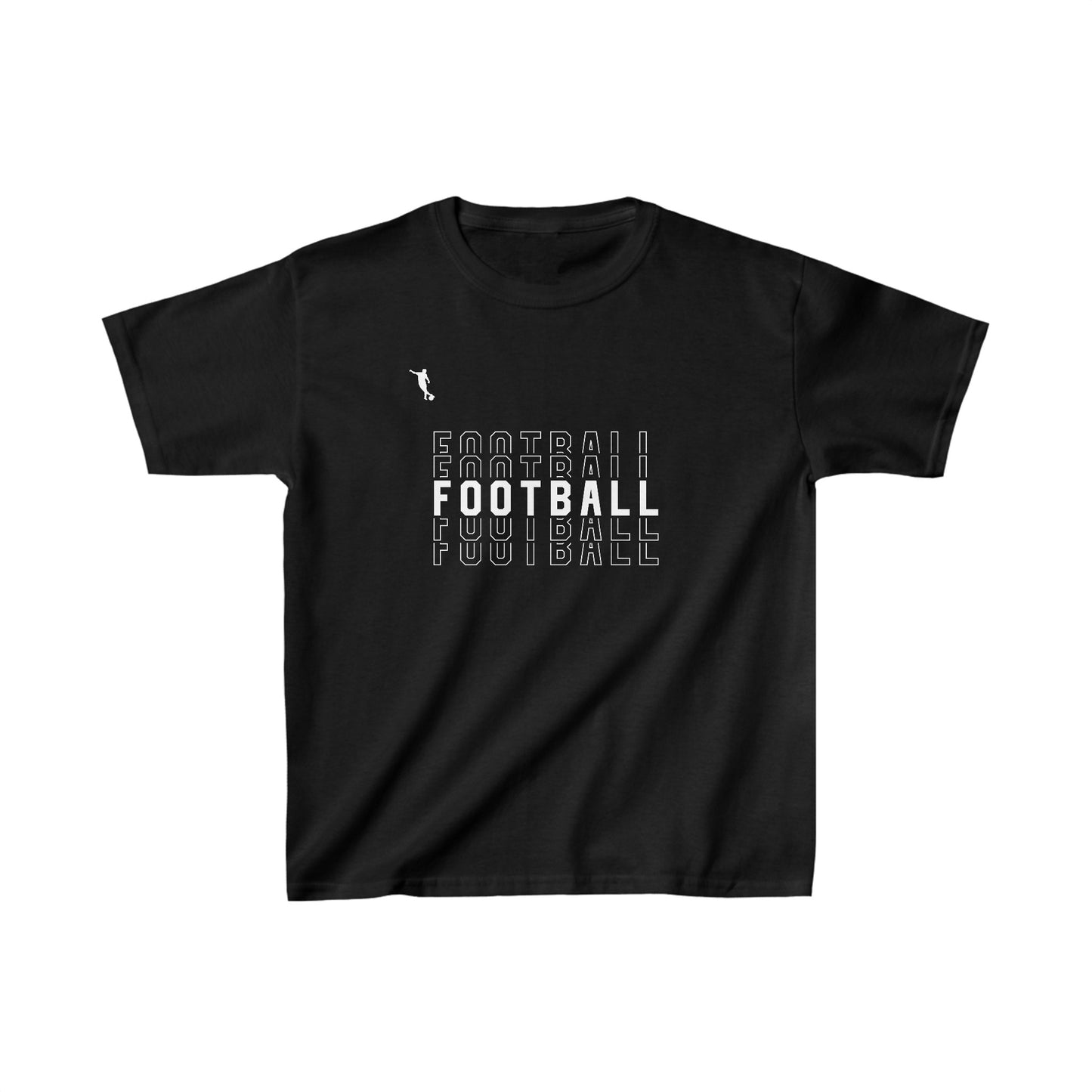 Kixt Kids T-Shirt - "Football Focus" - Heavy Cotton™ Tee