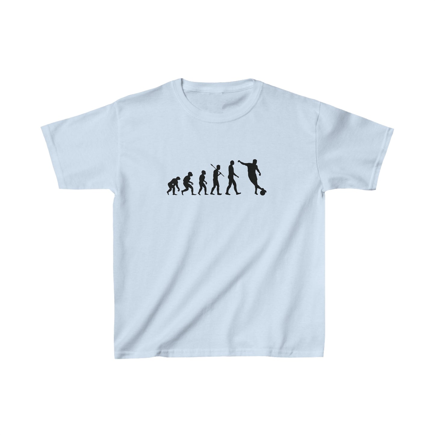 Kixt Kids T-Shirt - "Football Evolution" - Heavy Cotton™ Tee