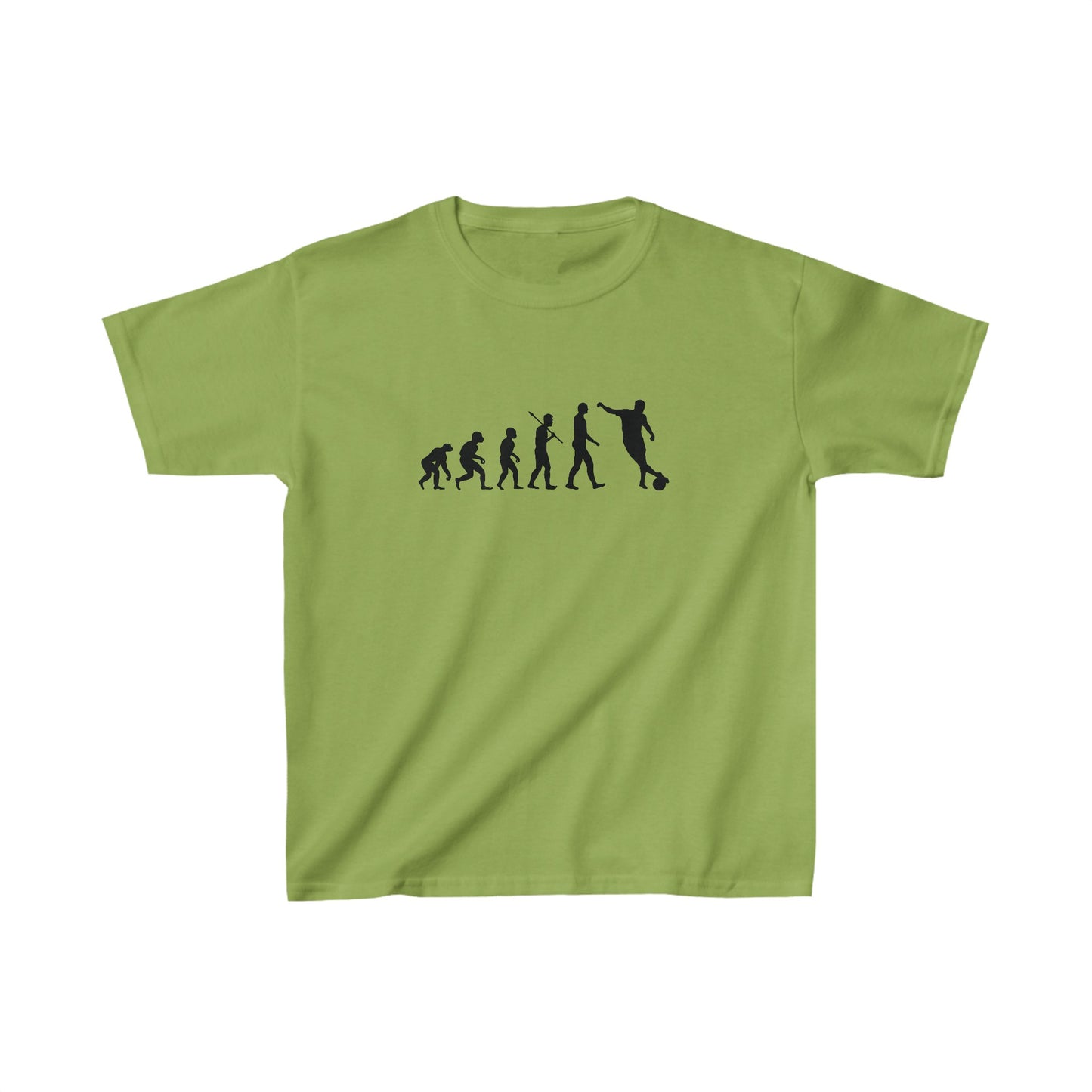 Kixt Kids T-Shirt - "Football Evolution" - Heavy Cotton™ Tee