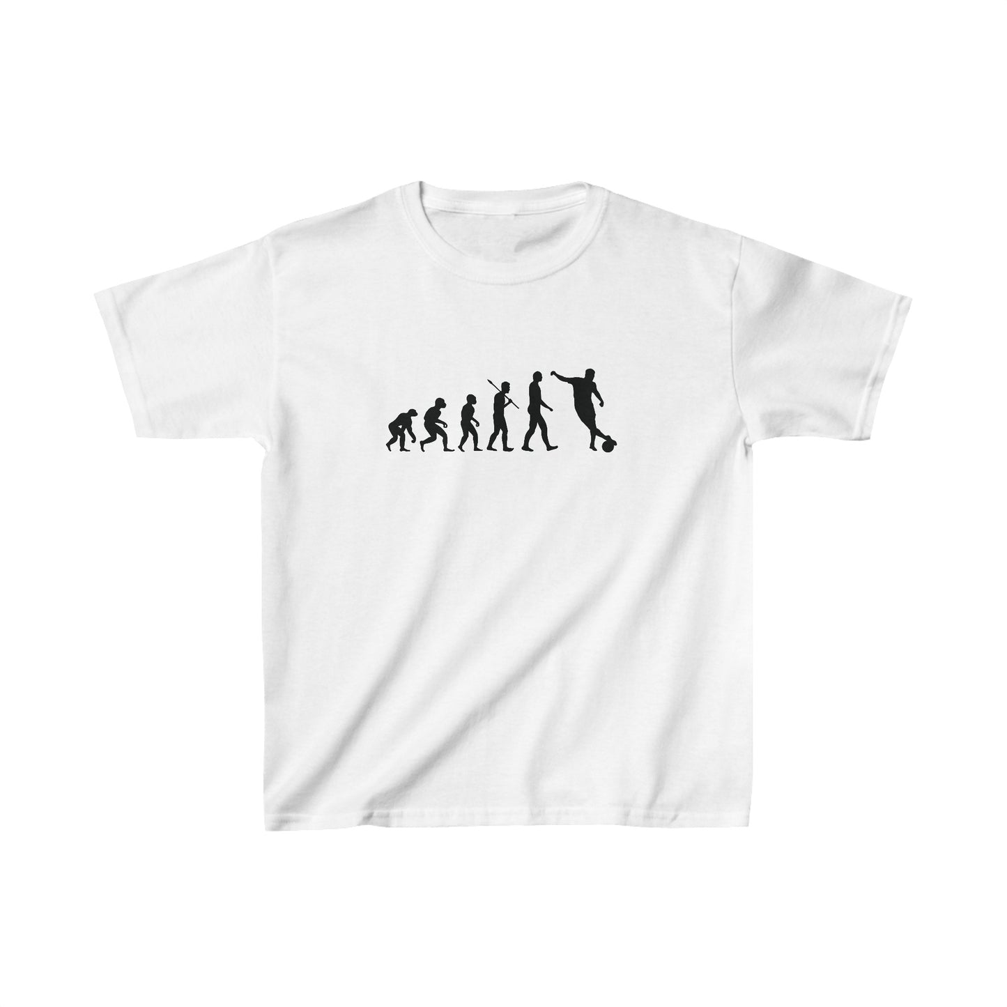 Kixt Kids T-Shirt - "Football Evolution" - Heavy Cotton™ Tee