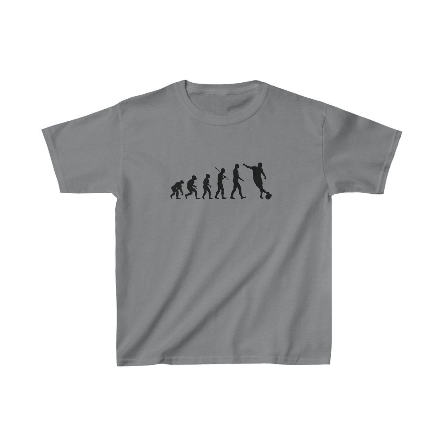 Kixt Kids T-Shirt - "Football Evolution" - Heavy Cotton™ Tee