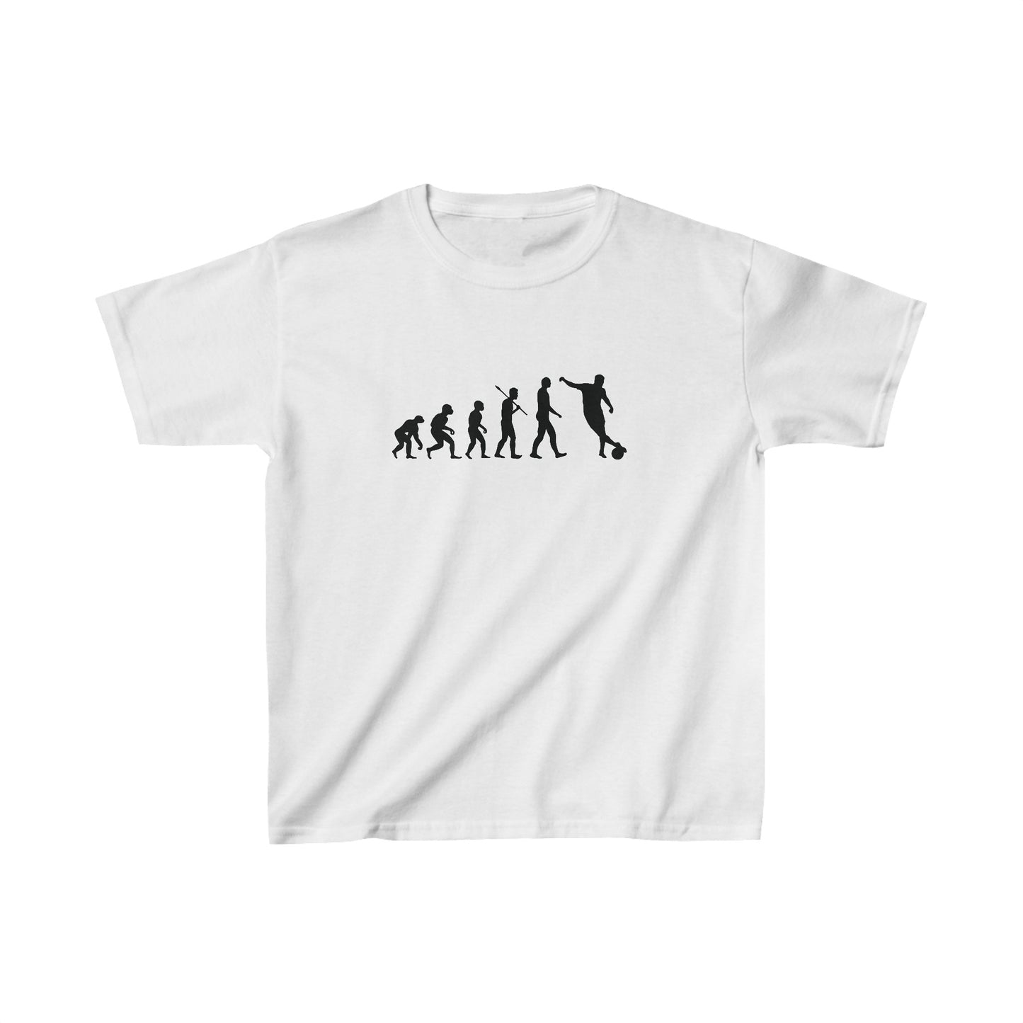 Kixt Kids T-Shirt - "Football Evolution" - Heavy Cotton™ Tee