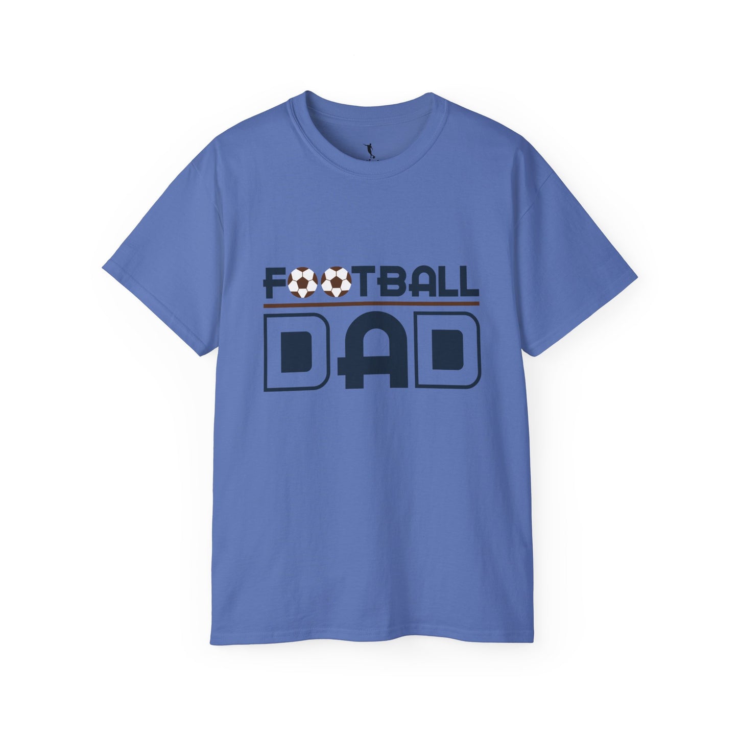 Kixt Ultra Cotton Tee - "Football Dad Typography"