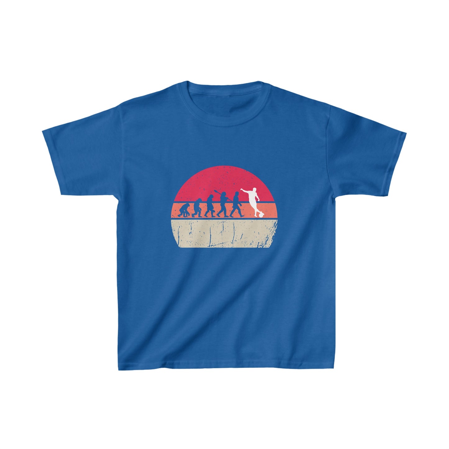 Kixt Kids T-Shirt - "Football EVO" - Heavy Cotton™ Tee