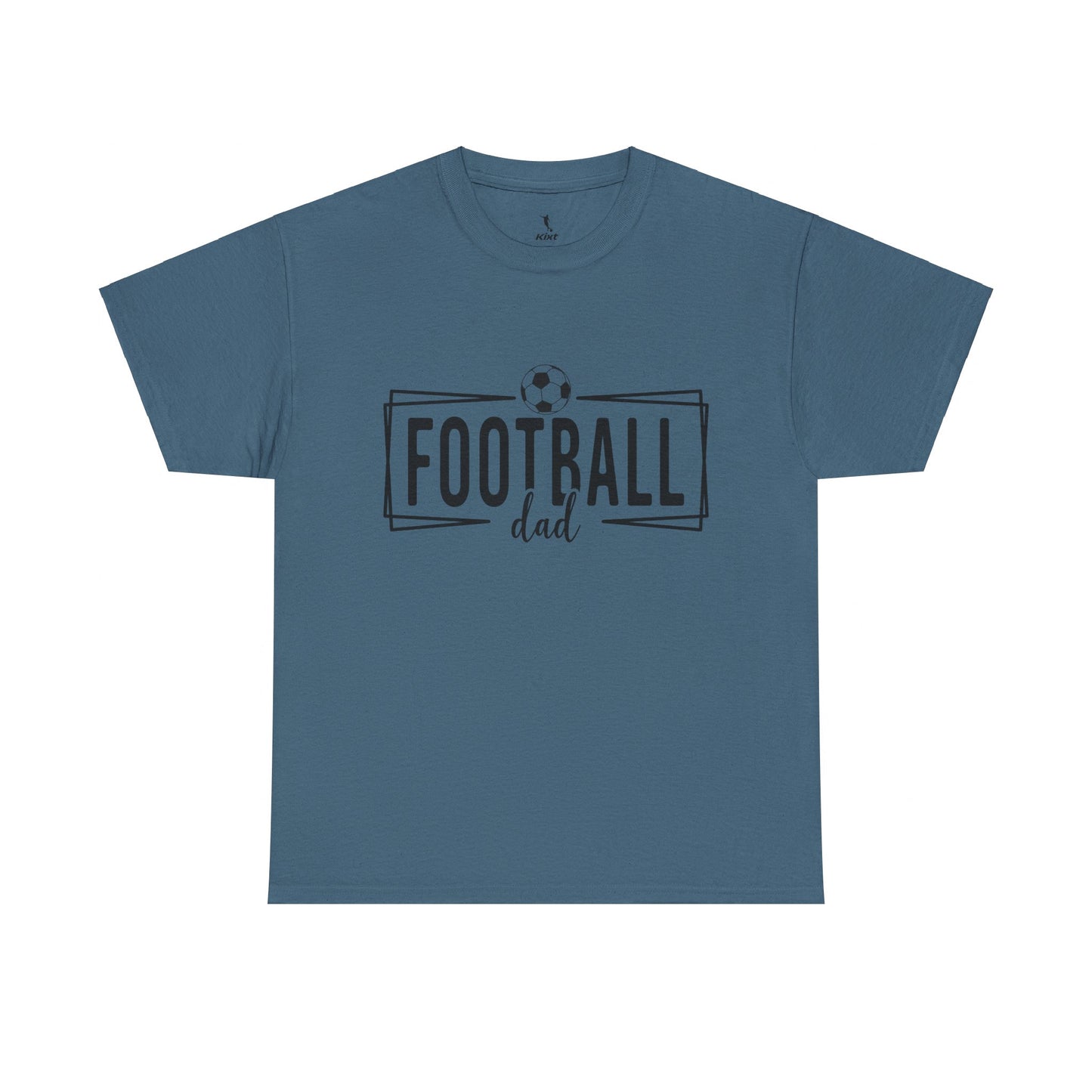 Kixt Heavy Cotton™ Tee - "Football Dad" T-Shirt