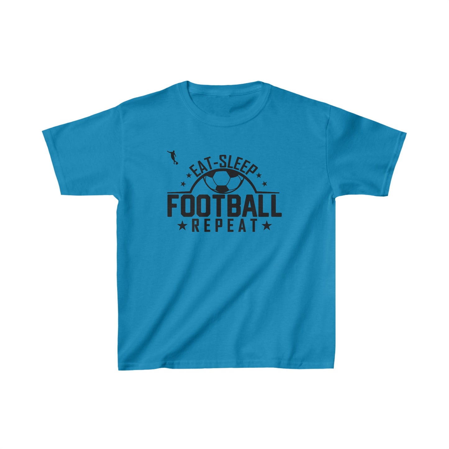 Kixt Kids T-Shirt - "Football Passion" - Heavy Cotton™ Tee