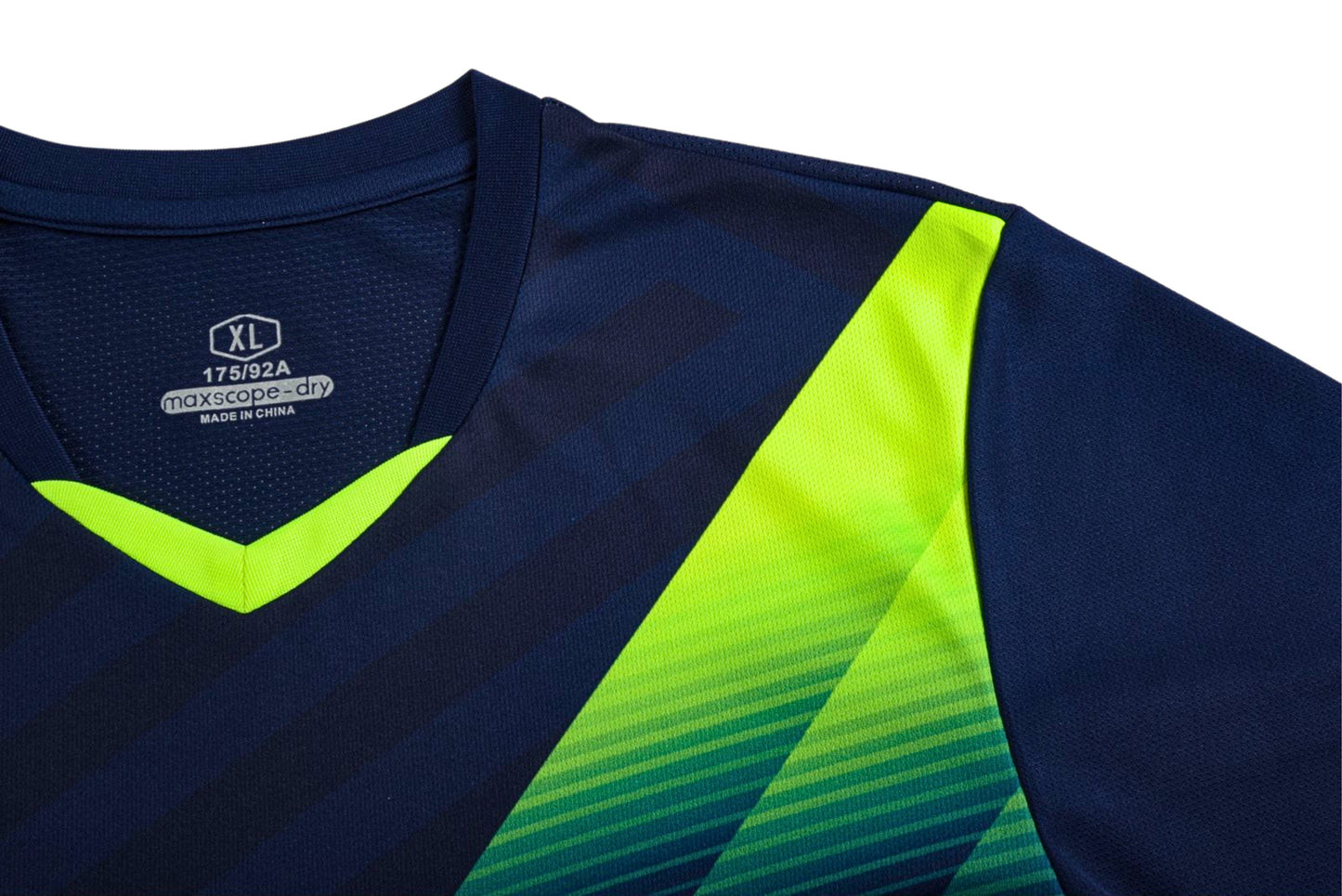 Kids Football Kits M8620 [NAVY/Green] - Boys/Girls Football Kits (Jersey & Shorts)