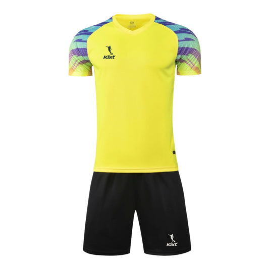 Kids Football Kits M3204 [YELLOW] - Boys/Girls Football Kits (Jersey & Shorts)