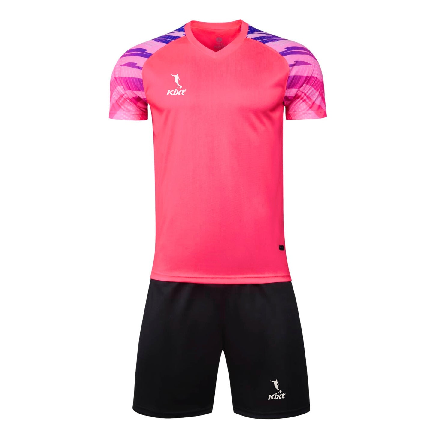 Kids Football Kits M3204 [PINK] - Boys/Girls Football Kits (Jersey & Shorts)