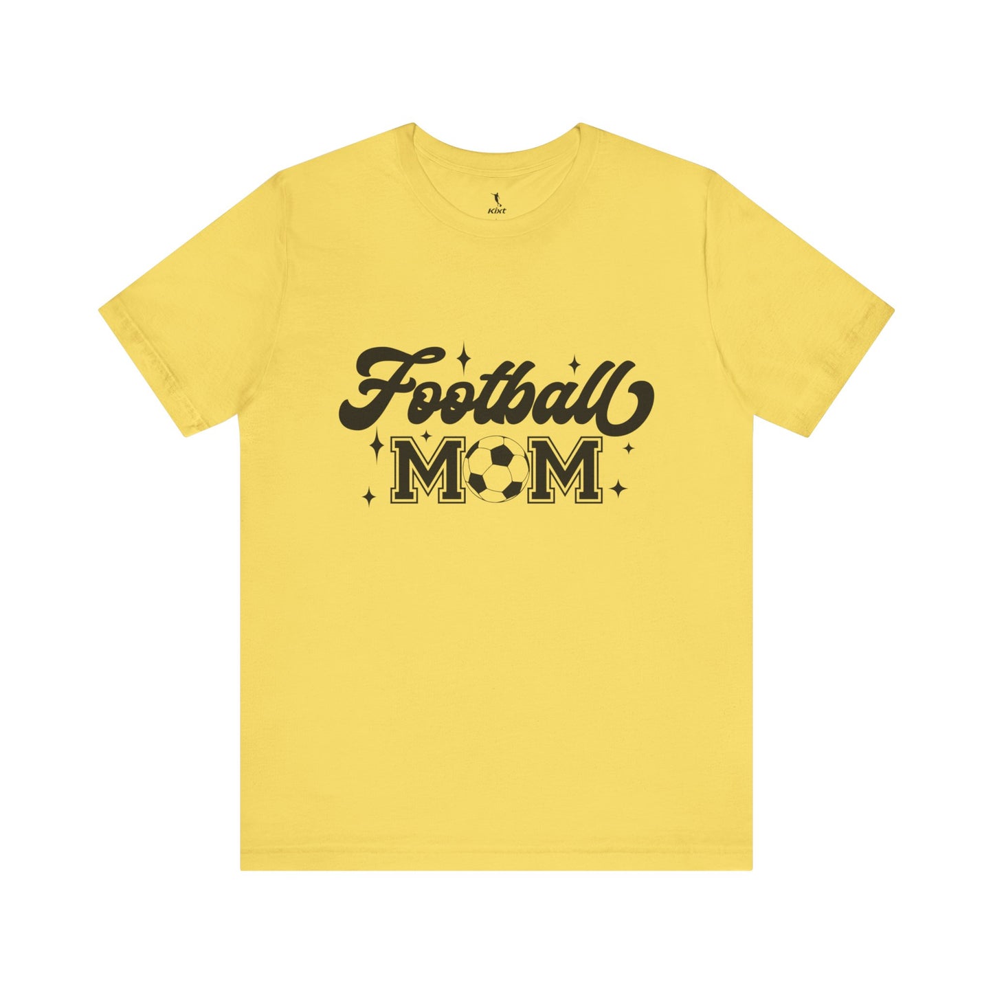 Kixt Short Sleeve Tee  - "Football Mum" Double Print