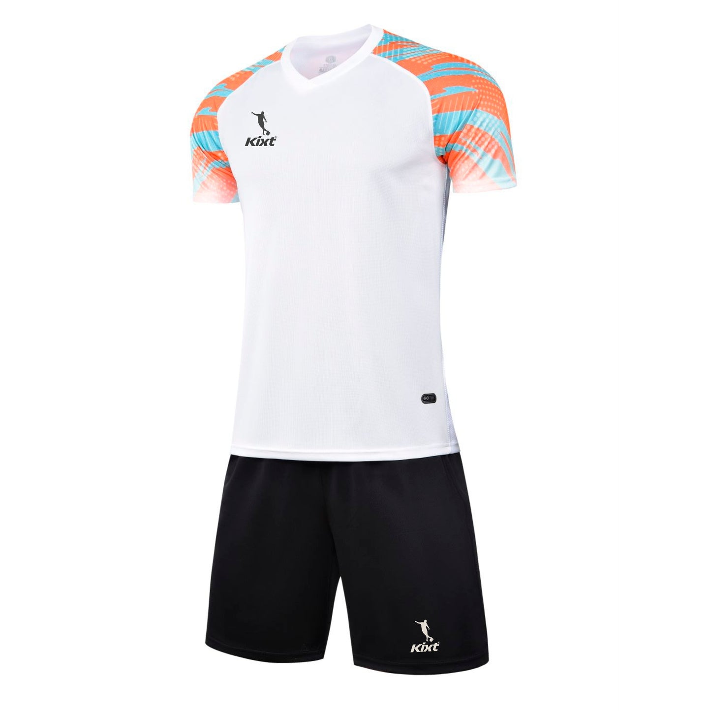 Kids Football Kits M3204 [WHITE] - Boys/Girls Football Kits (Jersey & Shorts)