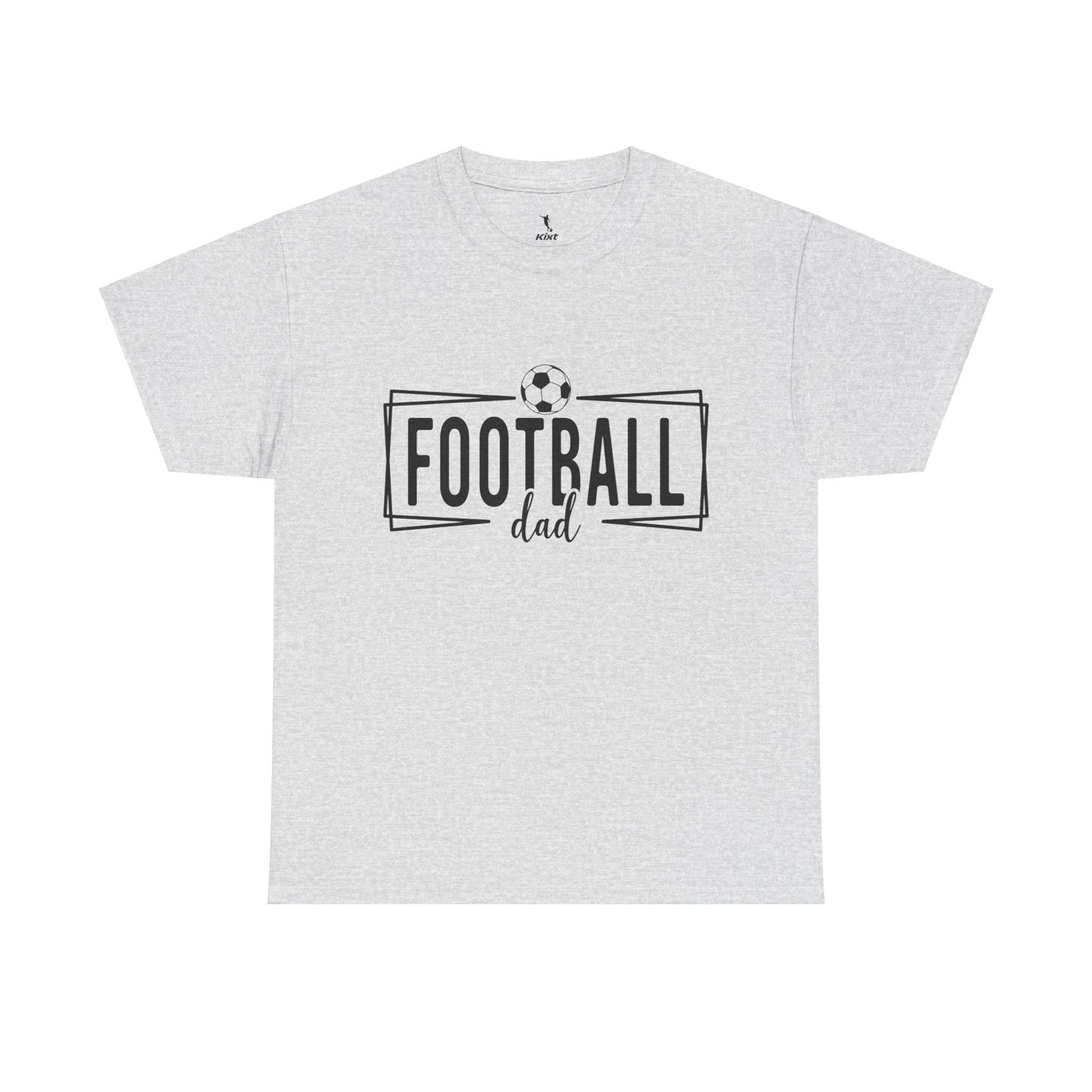 Kixt Heavy Cotton™ Tee - "Football Dad" T-Shirt