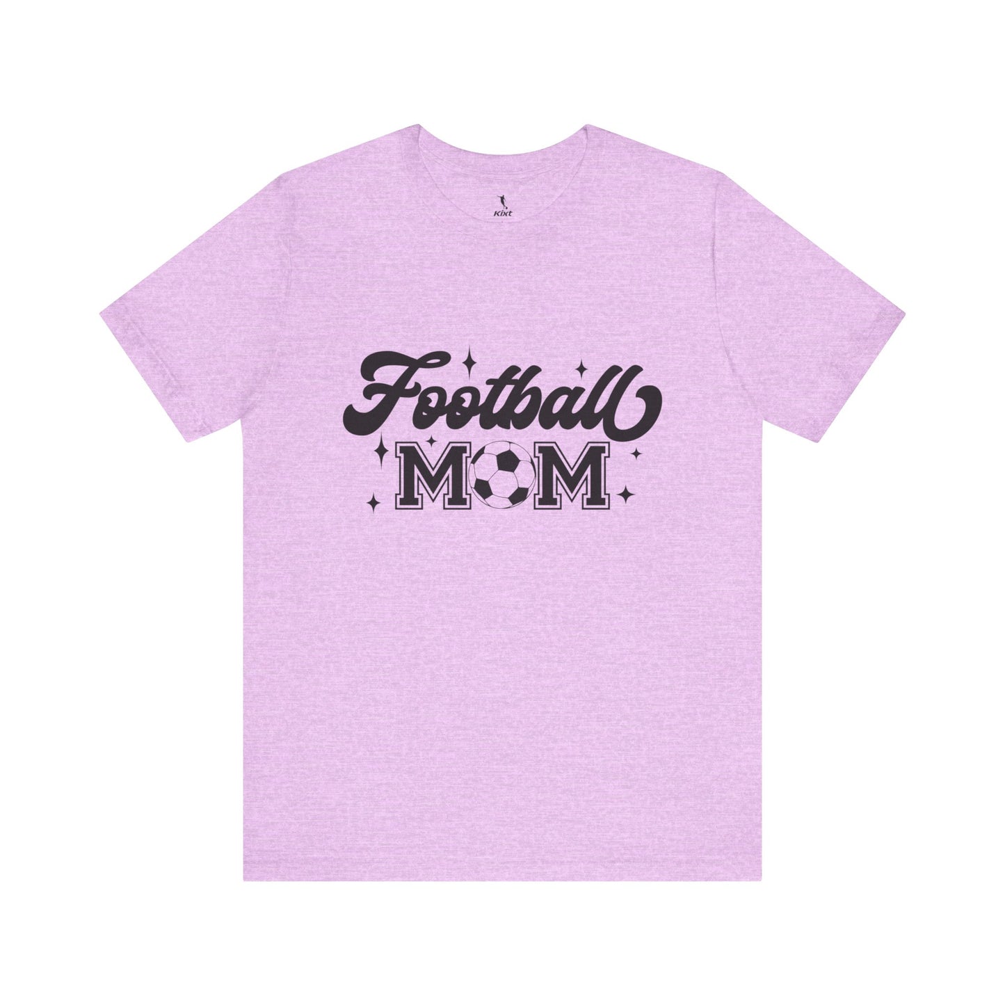 Kixt Short Sleeve Tee  - "Football Mum" Double Print