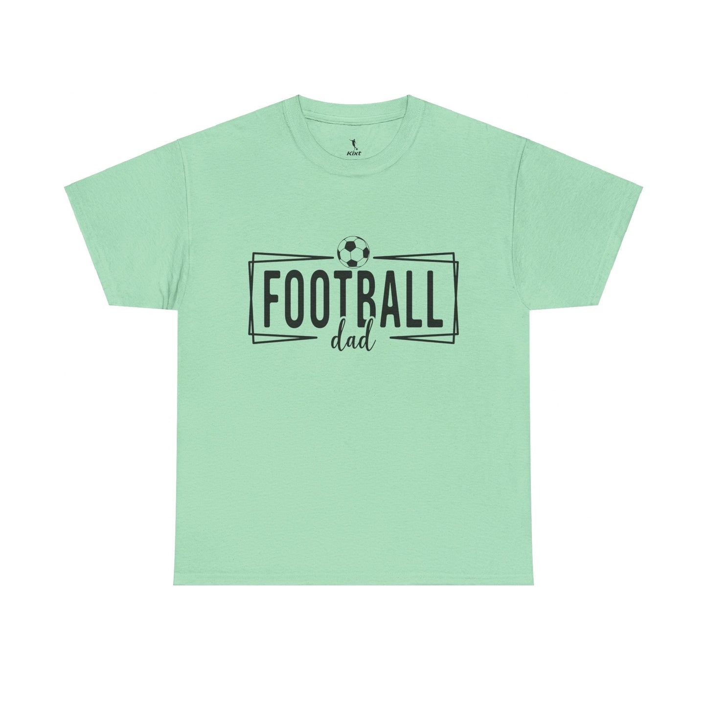 Kixt Heavy Cotton™ Tee - "Football Dad" T-Shirt