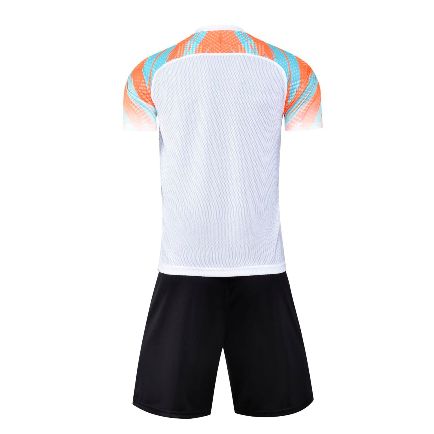 Kids Football Kits M3204 [WHITE] - Boys/Girls Football Kits (Jersey & Shorts)