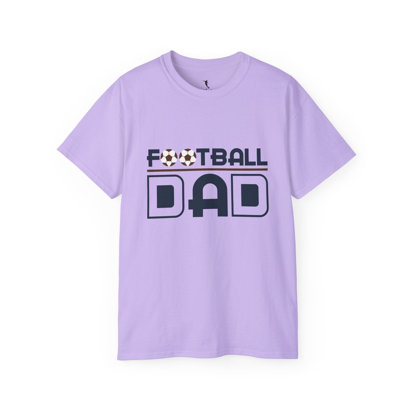 Kixt Ultra Cotton Tee - "Football Dad Typography"