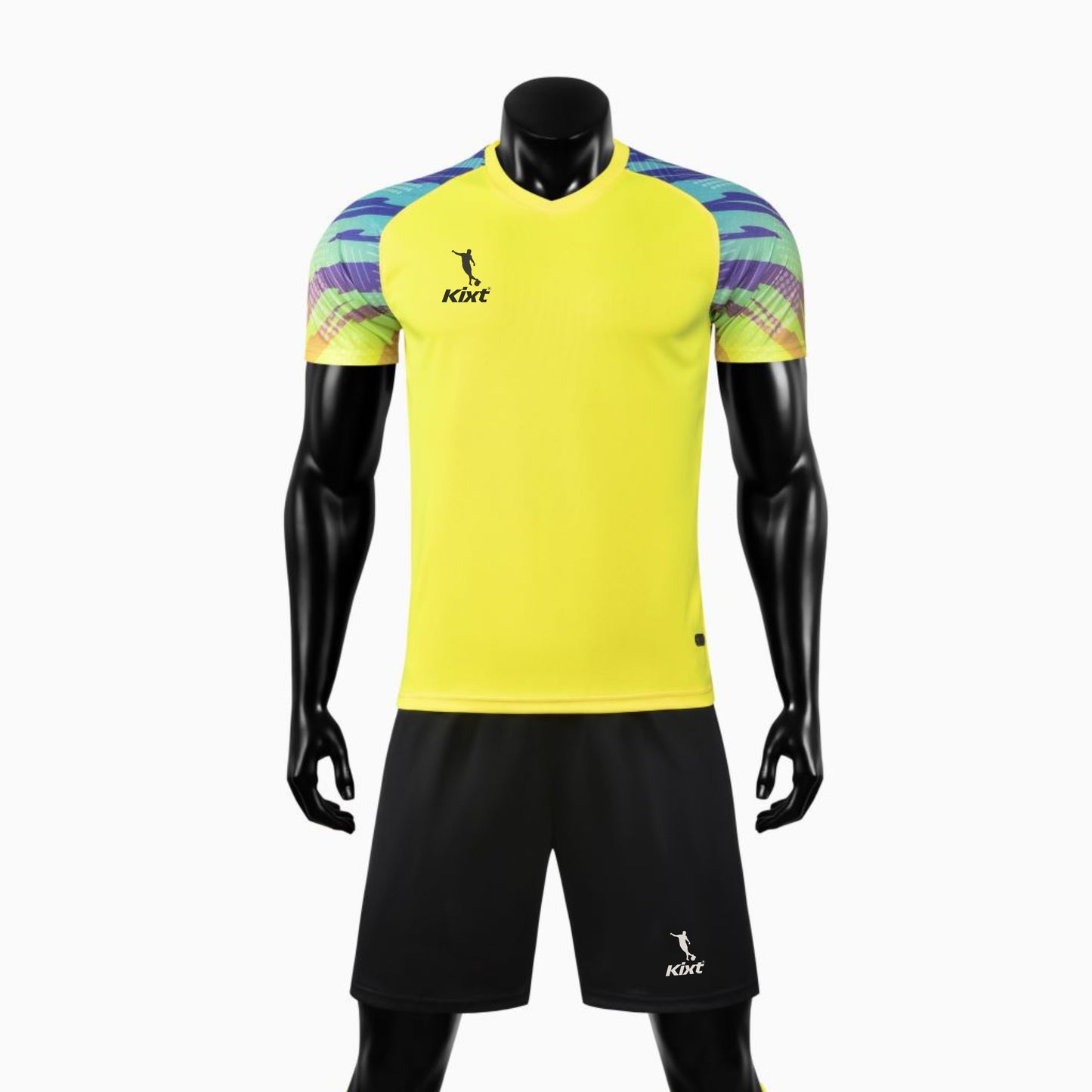 Kids Football Kits M3204 [YELLOW] - Boys/Girls Football Kits (Jersey & Shorts)