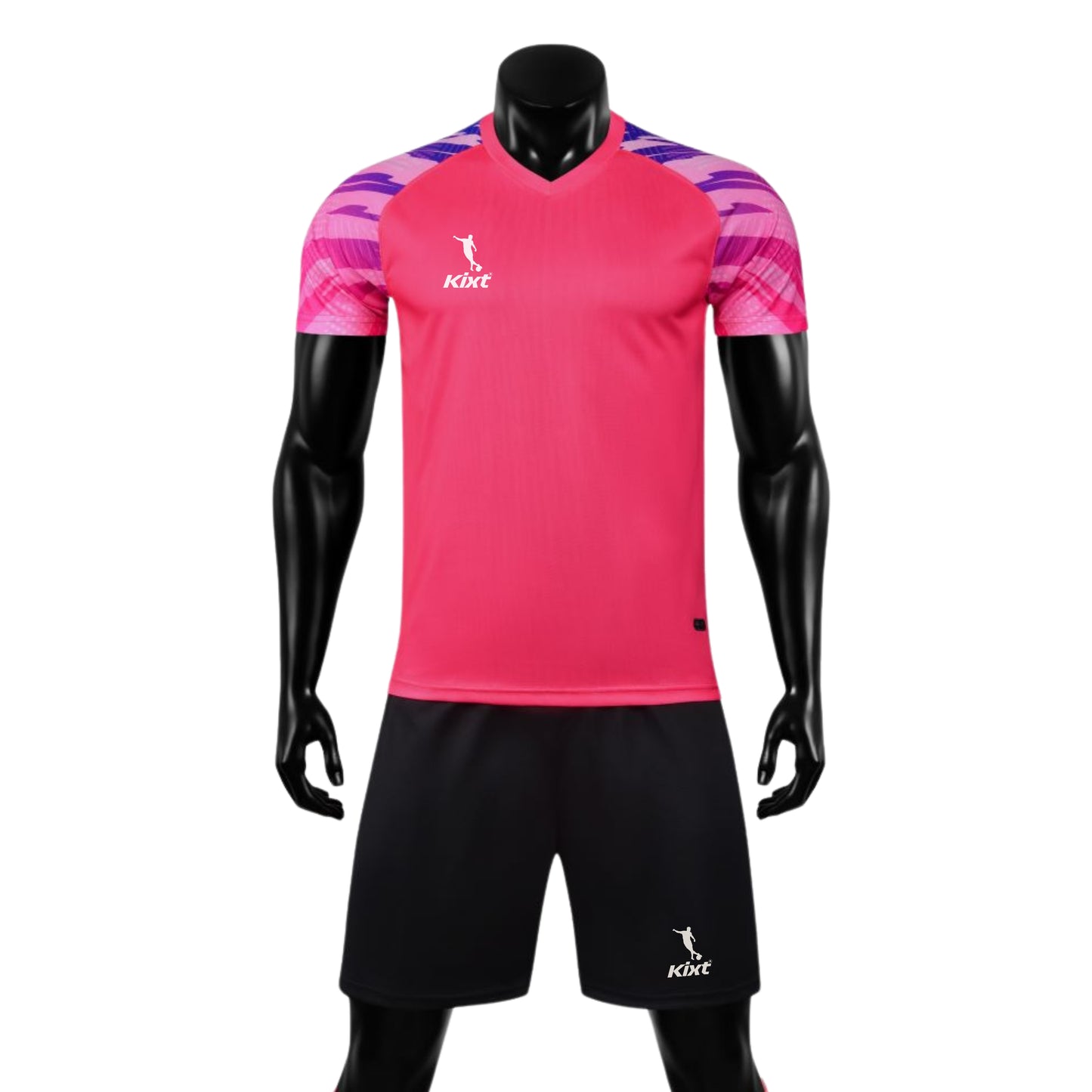 Kids Football Kits M3204 [PINK] - Boys/Girls Football Kits (Jersey & Shorts)