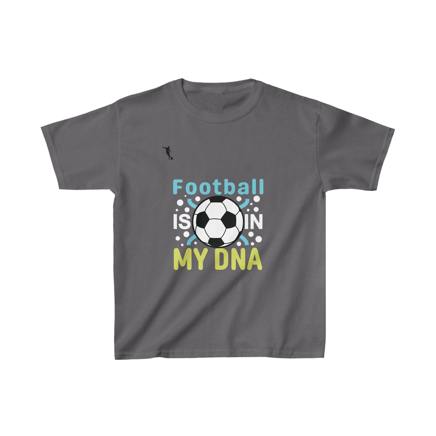 Kixt Kids T-Shirt - Football DNA - Heavy Cotton™ Tee