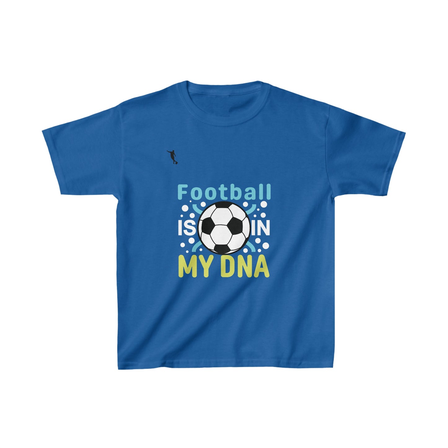 Kixt Kids T-Shirt - Football DNA - Heavy Cotton™ Tee