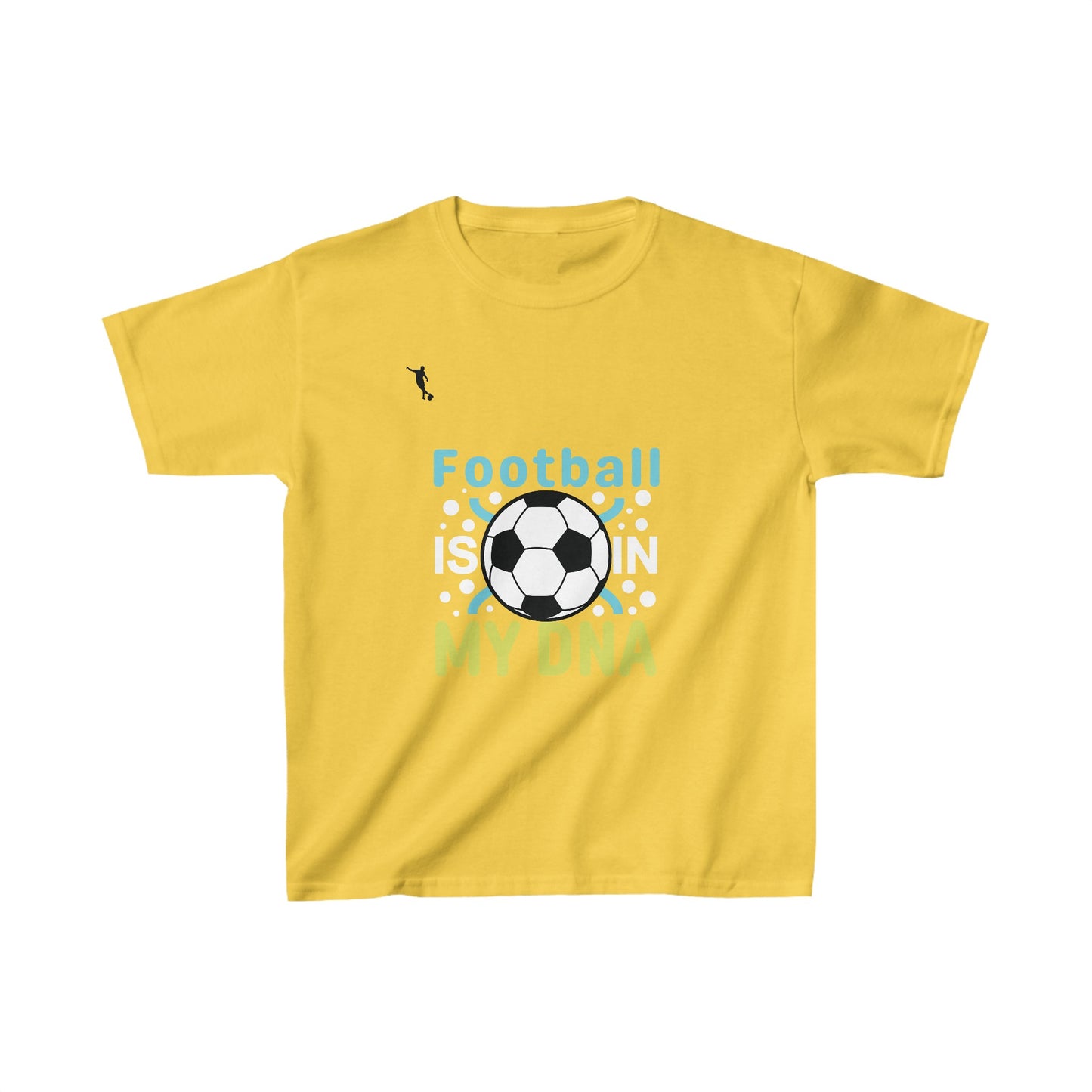 Kixt Kids T-Shirt - Football DNA - Heavy Cotton™ Tee