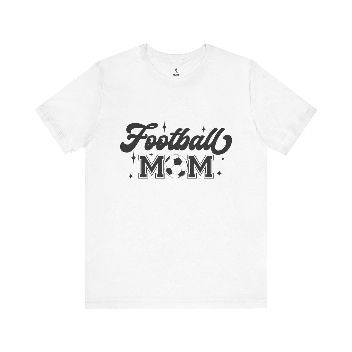 Kixt Short Sleeve Tee  - "Football Mum" Double Print