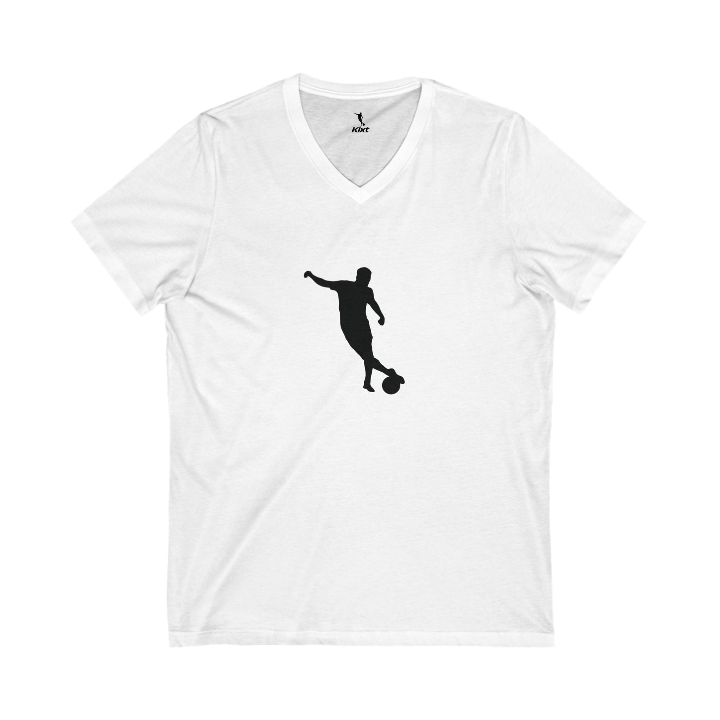 Kixt Classic V-Neck T-Shirt - Unisex Jersey Short Sleeve V-Neck Tee