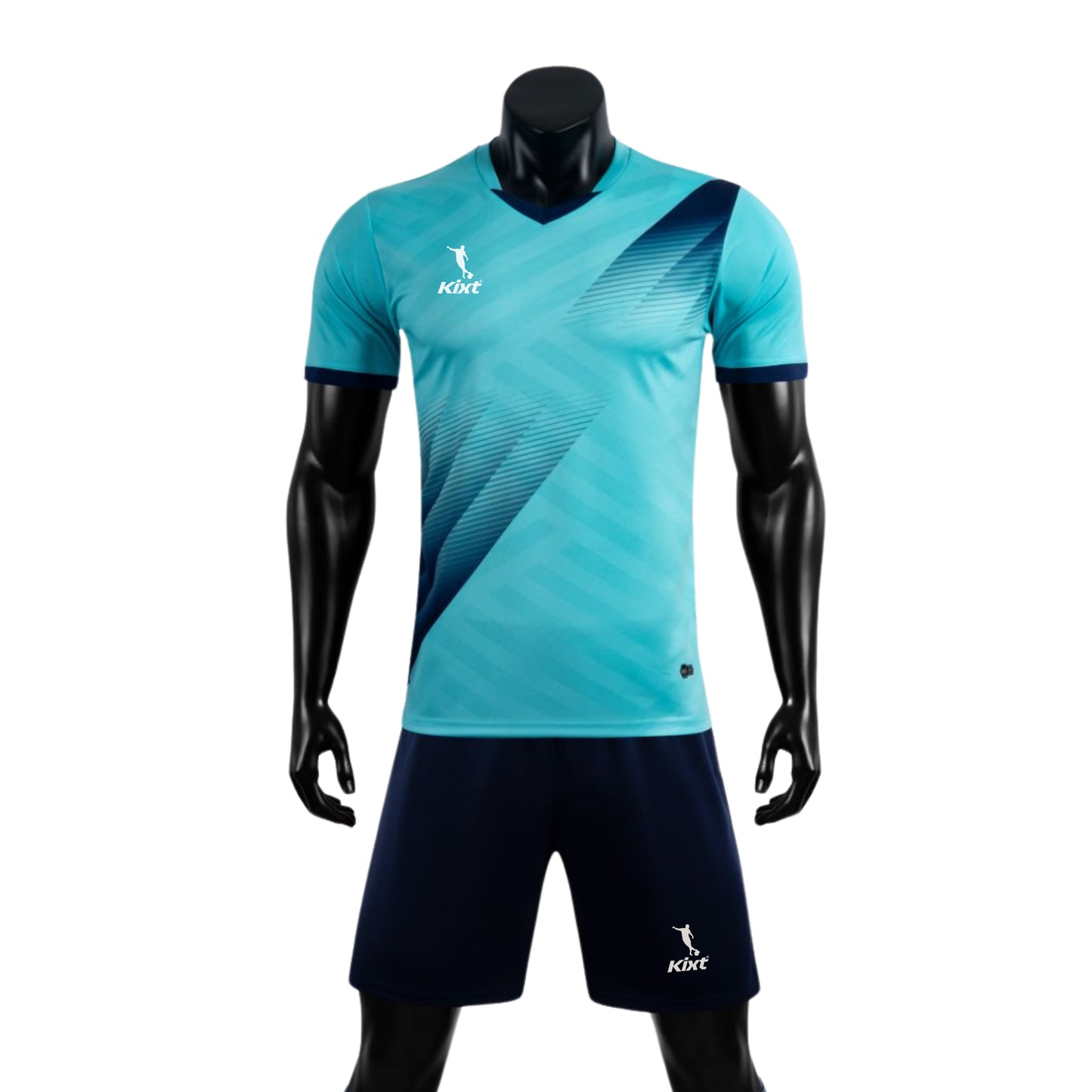 Kids Football Kits M8620 [BLUE/Navy] - Boys/Girls Football Kits (Jersey & Shorts)