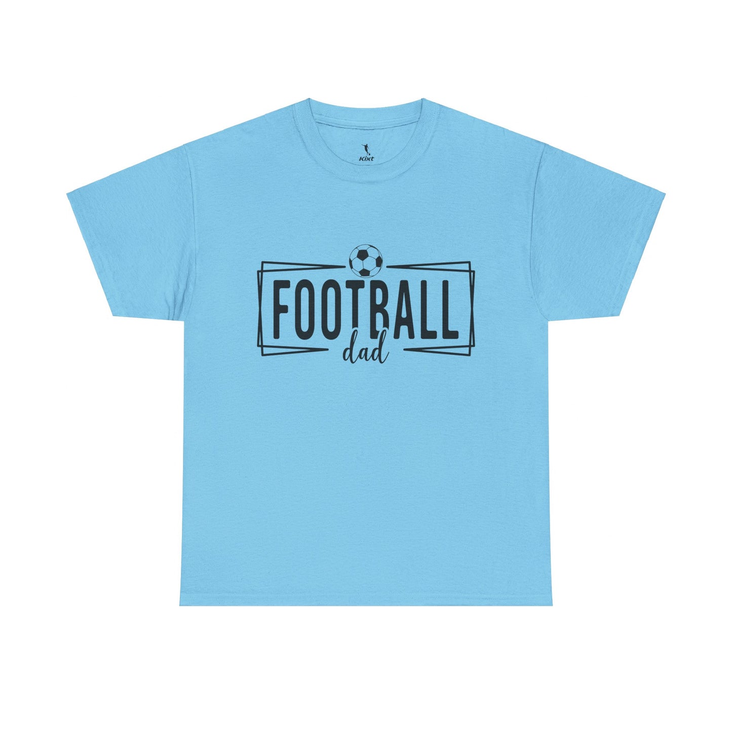 Kixt Heavy Cotton™ Tee - "Football Dad" T-Shirt