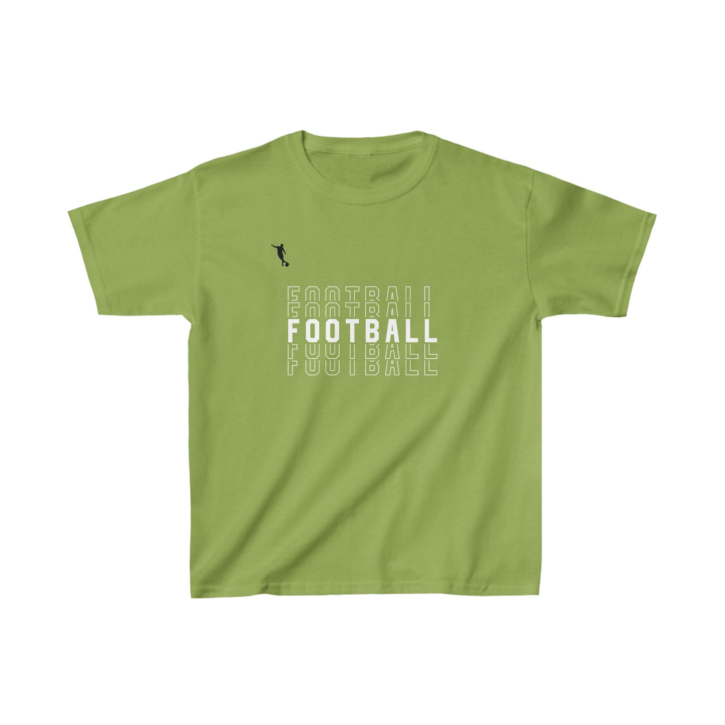 Kixt Kids T-Shirt - "Football Focus" - Heavy Cotton™ Tee