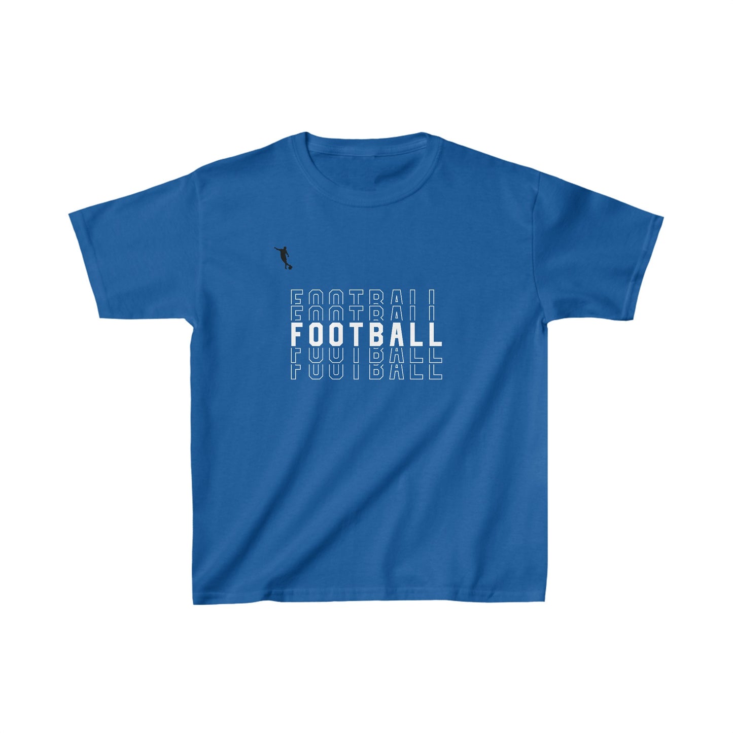 Kixt Kids T-Shirt - "Football Focus" - Heavy Cotton™ Tee