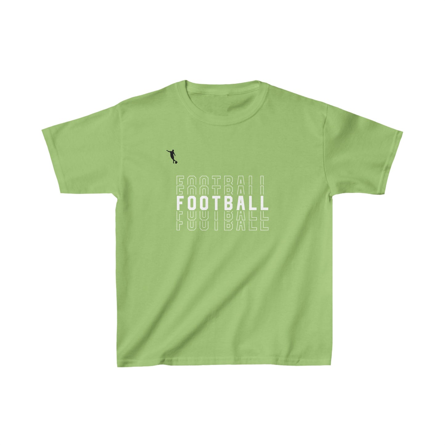 Kixt Kids T-Shirt - "Football Focus" - Heavy Cotton™ Tee