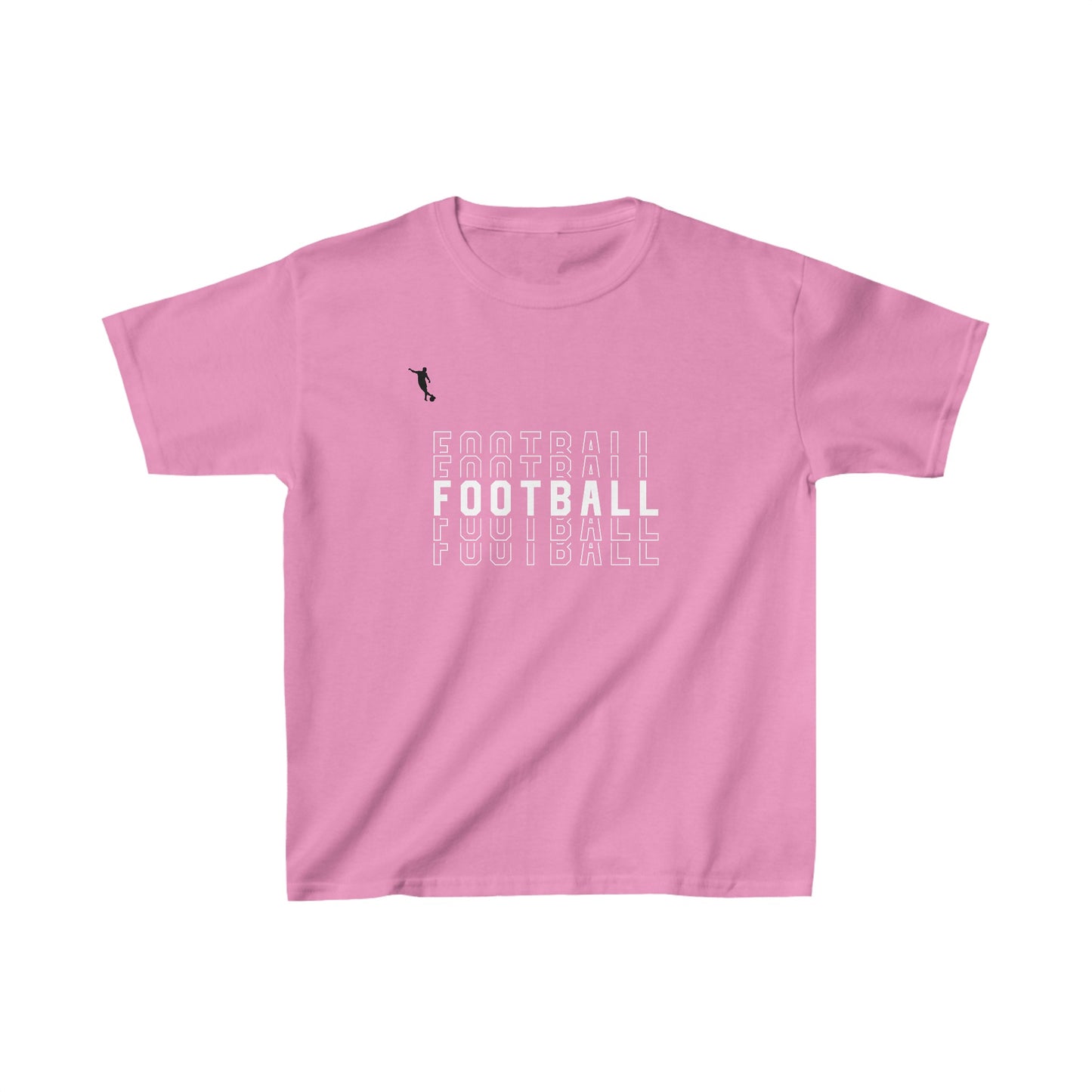 Kixt Kids T-Shirt - "Football Focus" - Heavy Cotton™ Tee