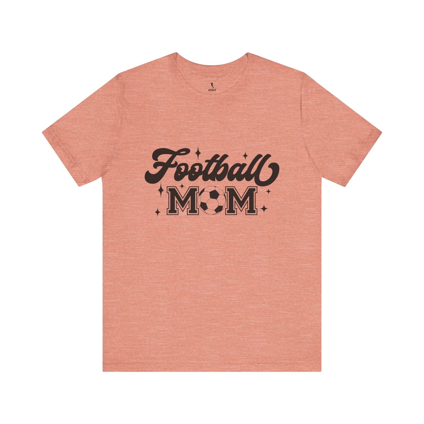 Kixt Short Sleeve Tee  - "Football Mum" Double Print