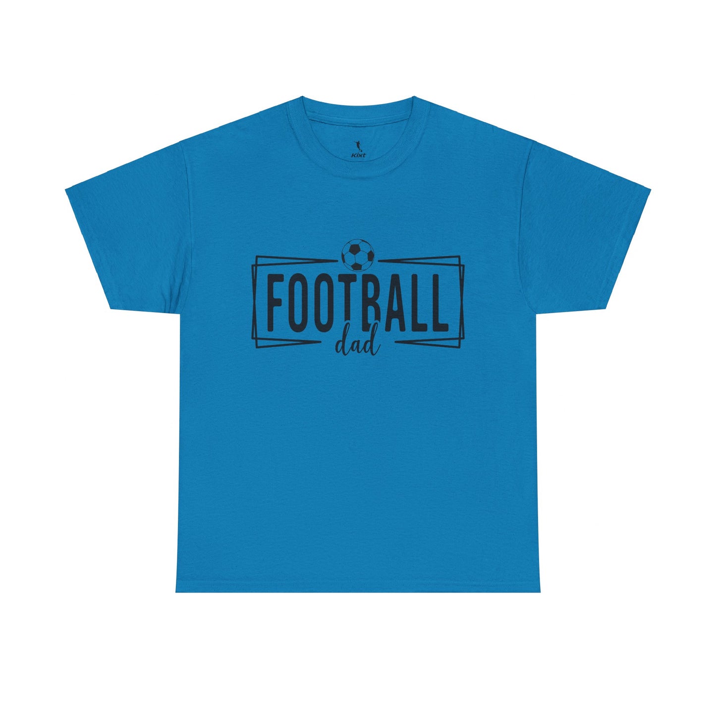 Kixt Heavy Cotton™ Tee - "Football Dad" T-Shirt