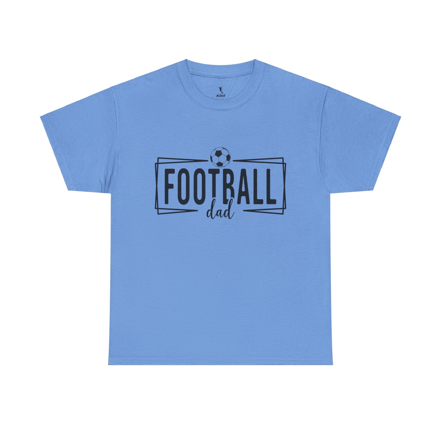 Kixt Heavy Cotton™ Tee - "Football Dad" T-Shirt