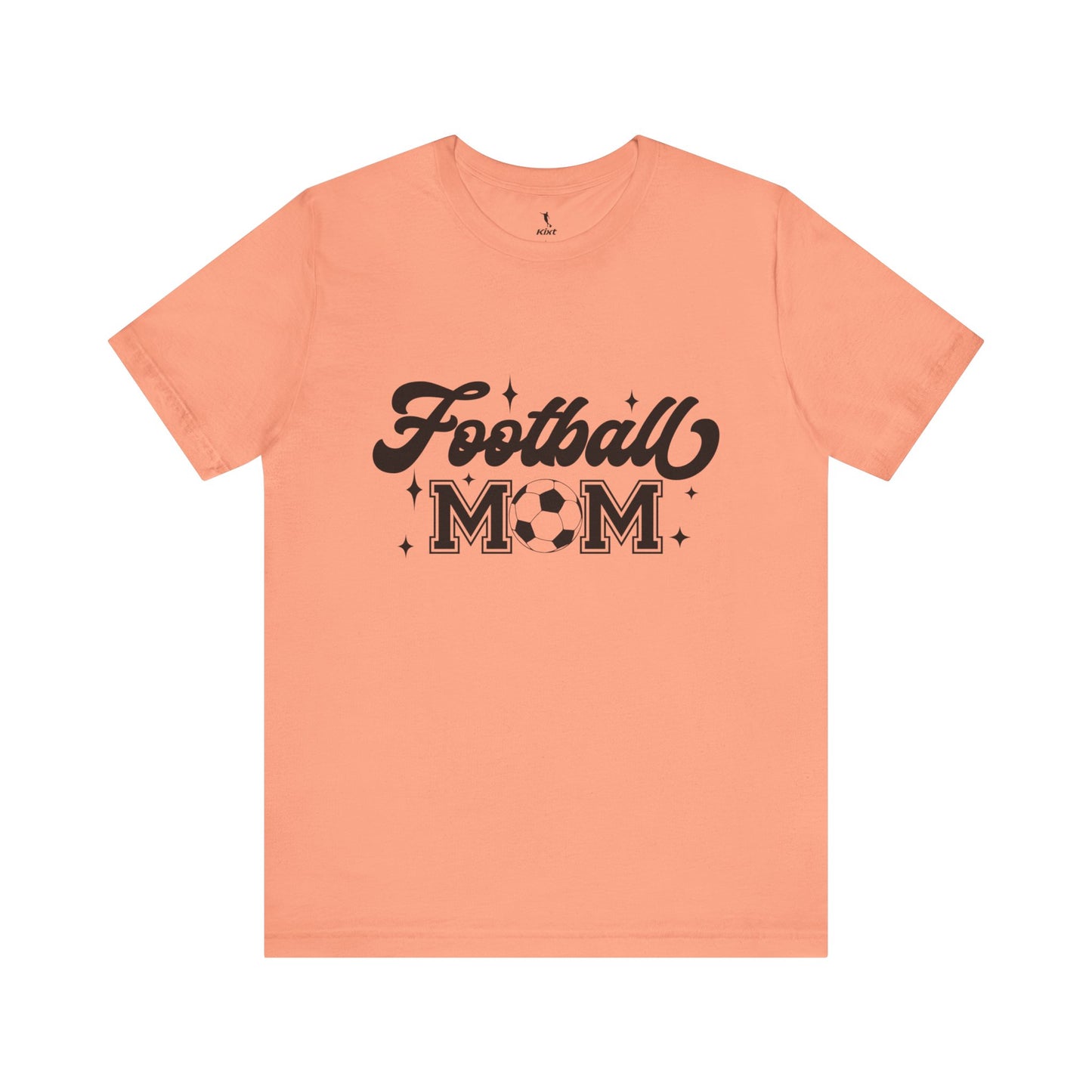 Kixt Short Sleeve Tee  - "Football Mum" Double Print