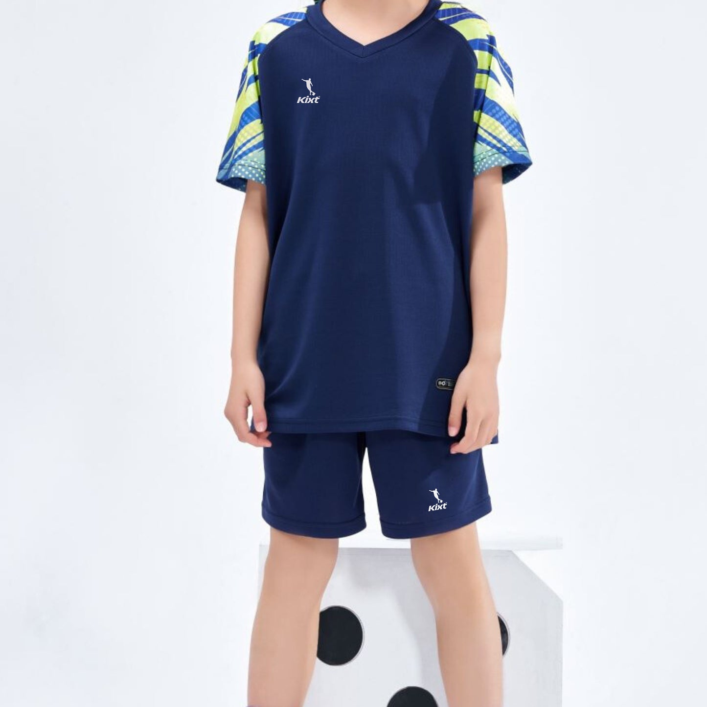 Kids Football Kits M3204 [NAVY] - Boys/Girls Football Kits (Jersey & Shorts)