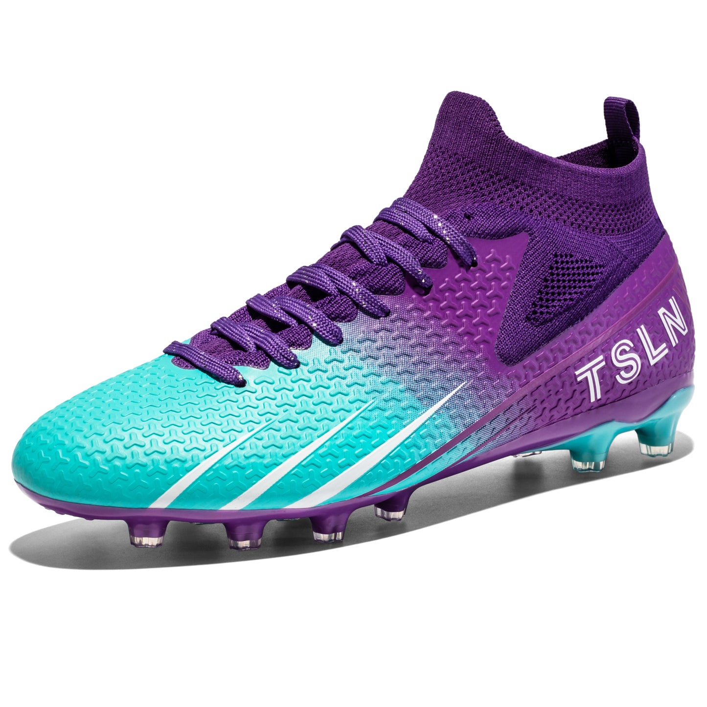 Kixt TSLN™ Football Boots FG [Kids/Junior][PURPLE/BLUE] Limited Stock