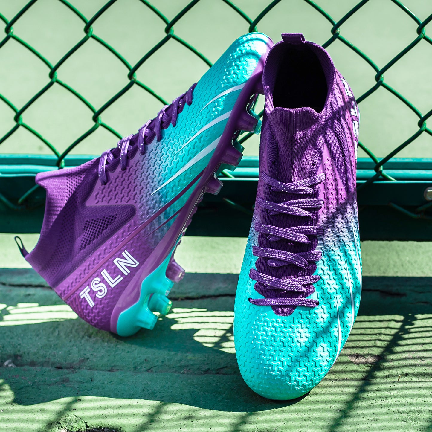 Kixt TSLN™ Football Boots FG [Kids/Junior][PURPLE/BLUE] Limited Stock