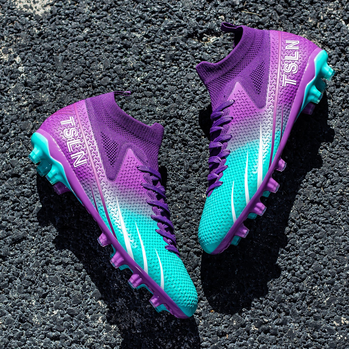 Kixt TSLN™ Football Boots FG [Kids/Junior][PURPLE/BLUE] Limited Stock